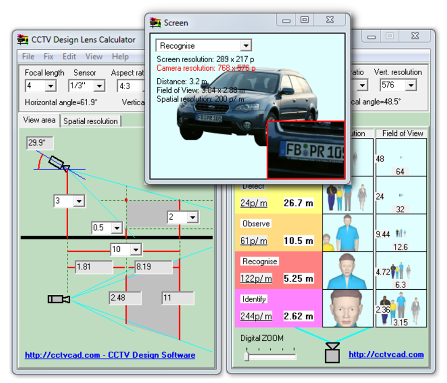 Калькулятор объектива. CCTV Design Lens calculator. Программа для проектирования видеонаблюдения. Программа для камер видеонаблюдения. Калькулятор угла камеры видеонаблюдения.